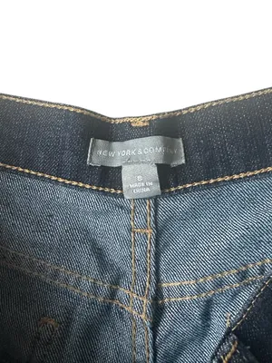 New York & Company Denim Shorts thumbnail 2