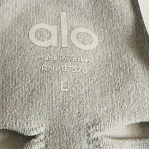 ALO Yoga Gray Cutout Tank Top thumbnail 5