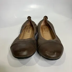 Josef Seibel 07 ballet flats brown leather women's size 39 8.5 business casual‎ thumbnail 3
