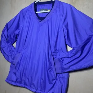 Cabelas Women's Medium‎ Purple Long Sleeve Nylon Windbreaker thumbnail 5