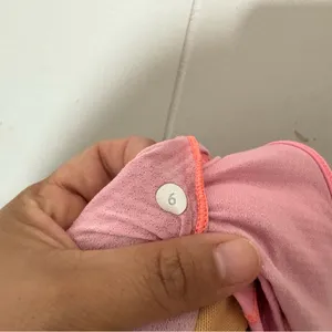 Lululemon Pink/Gray Sports Bra Size 6 thumbnail 6