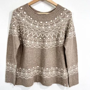 Old Ranch Womens Sylva Sweater Color Cinder Sime Large Western Homestead Grandpa thumbnail 2
