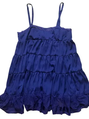 Intimately Free People Full Swing Mini Dress in Iris Combo thumbnail 4