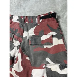 Straight Gnarcotic Patchwork Camo Cargo Pants Military Streetwear Small thumbnail 10