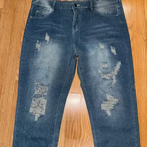 Distressed jeans Blue Size XXL thumbnail 3