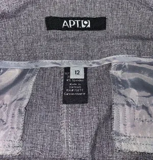 Dress pants Gray Size L thumbnail 4