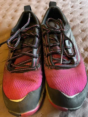 Merrell Pink and Black Women's Trail Sneakers thumbnail 1