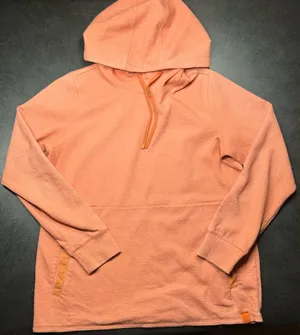 L.L Bean Size S Women's Orange Tropicwear Comfort Hoodie thumbnail 1