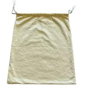 Axel Arigato Plastic Soft Material Dust Bag with Drawstring Closure # 1353 Yellow thumbnail 4