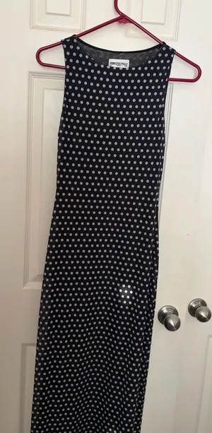 Princess Polly Dress Maxi Polka Dot thumbnail 1