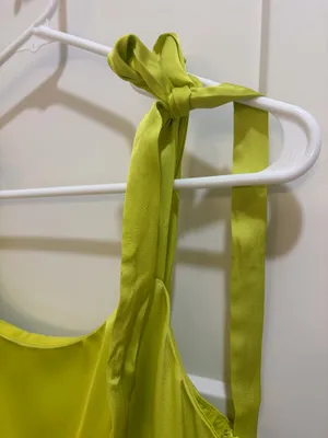 Boutique Lime Green FORE Dress thumbnail 4