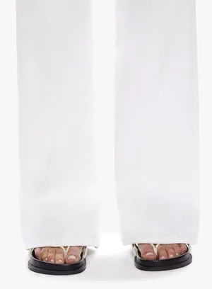 MOTHER The Hustler Roller Skimp White Jeans, Size 27 New w/Tag SOLD OUT thumbnail 8