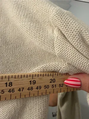 Madewell Cream Button-Front Cotton Cardigan with Tortoiseshell Buttons thumbnail 5