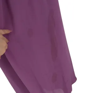 Davids Bridal Strapless Pleated Empire Waist Maxi Dress Purple Size 4 thumbnail 6