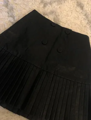 ZARA Leather Skirt thumbnail 1