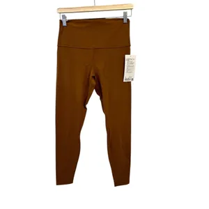 NEW Lululemon Align High Rise leggings 28" size 10 Copper Brown AUTHENTIC RARE thumbnail 3
