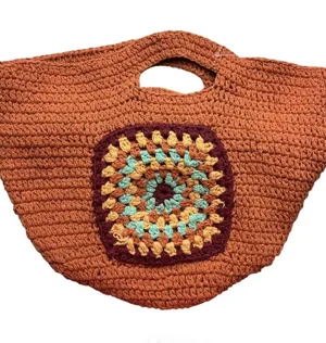 New free people CALI CROCHET CLUTCH BAG $88 spring boho casual woven summer thumbnail 1
