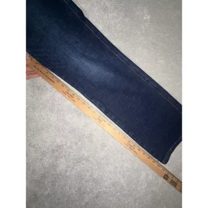 judy blue straight leg jeans button fly jeans 11/30 high rise dark wash thumbnail 11