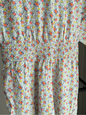 American Eagle Floral Tie Cover Up Top thumbnail 4