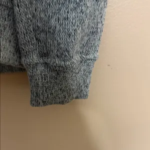 Disney Gray Crewneck Sweatshirt with Mickey & Minnie Scarf Graphic thumbnail 6