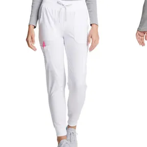 Dickies medical EDS Essentials contemporary white jogger scrubs pants si… thumbnail 4