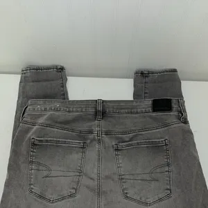 American Eagle hi-rise Jegging Grey distressed jeans. thumbnail 5