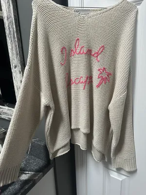 Sweater Tan Size M thumbnail 1