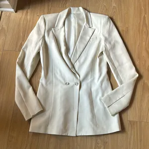 Ivory Double Button Blazer thumbnail 1