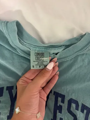 tee comfort colors Blue thumbnail 2