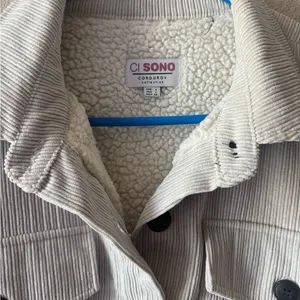 Ci Sono Light Beige Corduroy Button-Front Jacket thumbnail 6