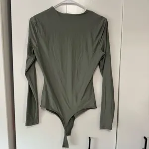 Abercrombie Olive Green Soft Matte Seamless Long Sleeve Bodysuit thumbnail 5