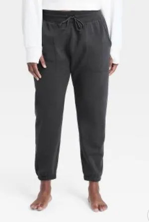 All In Motion Women's Mid-Rise Cotton Fleece Joggers - ™ thumbnail 4