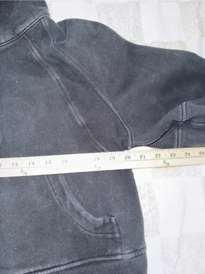 Lululemon Scuba Oversized 1/2 Zip Hoodie Black XS/S‎ thumbnail 2