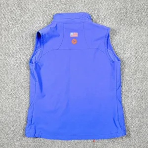 Marmot Vest Women's XS Tempo M3 Blue Full Zip Softshell Sleeveless Pockets‎ thumbnail 11