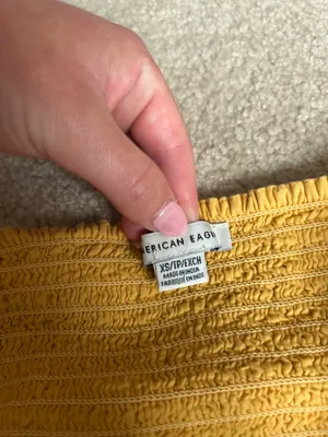 Yellow and Floral Halter Top  thumbnail 3
