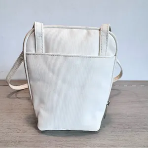 Vintage Tango Bag Touch 80s 90s Celestial Sun Ivory Silver Crossbody Bag‎ Purse thumbnail 5