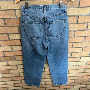 Agolde Fold Wide Leg Jeans in Navigate Size 25 Denim thumbnail 6