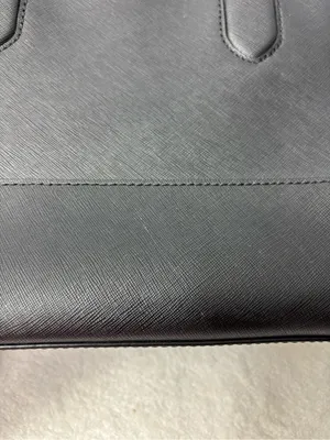 kate spade Cow Leathet‎ Black Dome Classic Satchel /Crossbody with gold hardware thumbnail 8