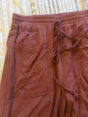 Stella Luce Brown Flowy Pants thumbnail 3