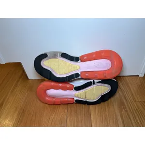 Nike Air Max 270 Shoes Womens Size 10 White Yellow Orange Running FZ3624-100 thumbnail 7