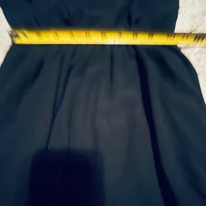 Lush Black High Neck Halter Chiffon Mini Dress XS Cocktail Party Wedding Guestcc thumbnail 13