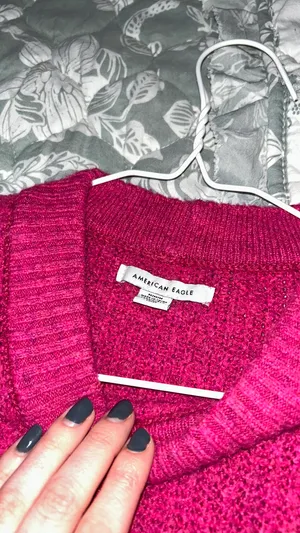 Pink American Eagle Sweater  thumbnail 4