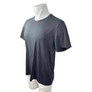 Lululemon Men's Black Short Sleeve Crew Neck Running Athletic T Shirt Tee Top M thumbnail 4