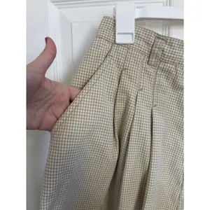 American Vintage Vtg 90s Cottage Gingham Print Cotton Midi Skirt Size 12 Granola Earthy Feminine thumbnail 4