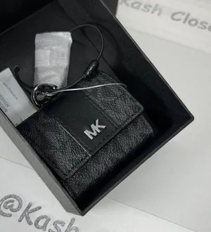 Michael Kors Black Logo Lanyard Case For Apple AirPods Pro thumbnail 1