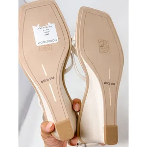 Dolce Vita Gemini Ivory Leather Strappy Wedge Heel Sandals NEW Size 10 MSRP $130 thumbnail 8