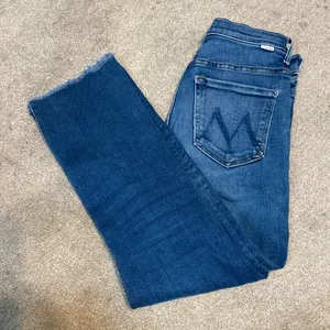 Mother Medium Wash Insider Crop Step Fray Jeans Size 26 thumbnail 10
