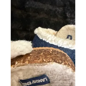 Lands End Labrador Dog Sherpa Lined Felt Clog Cork Slipper Slip-on Shoes 9.5 thumbnail 4