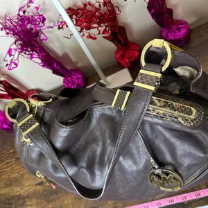 MICHAEL KORS Brown Matilda Shoulder Tote thumbnail 4