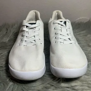NOBULL Canvas Trainer Sneakers Unisex White /White Sneakers W8/M6.5 thumbnail 3
